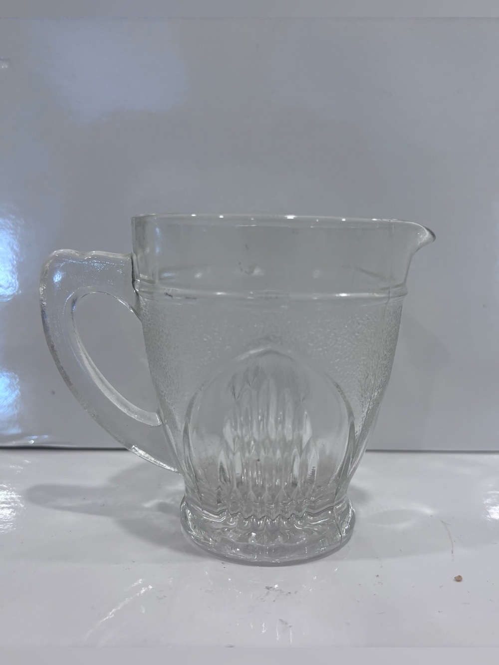 Pressed Glass Vintage Creamer